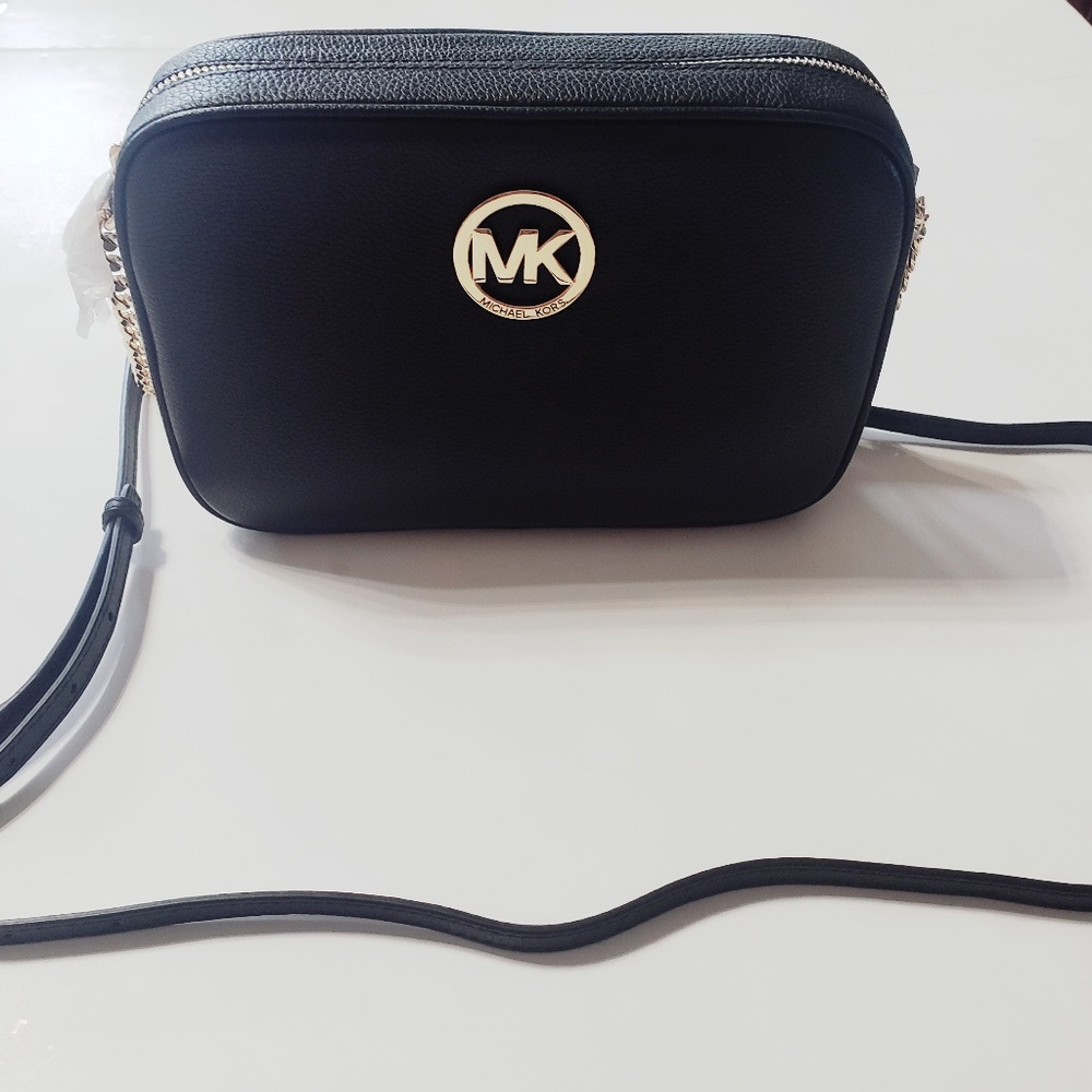 NWT Michael Kors LG EW Fulton Leather Crossbody - Picture 3 of 8